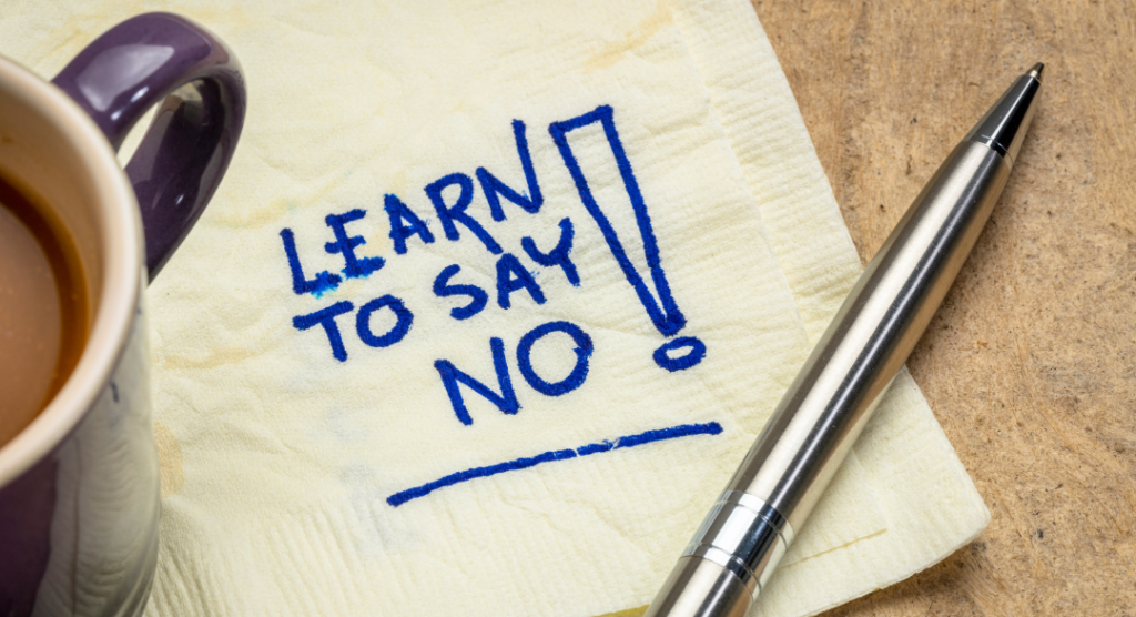 healthy boundaries family work life balance Seattle therapy setting limits self-care